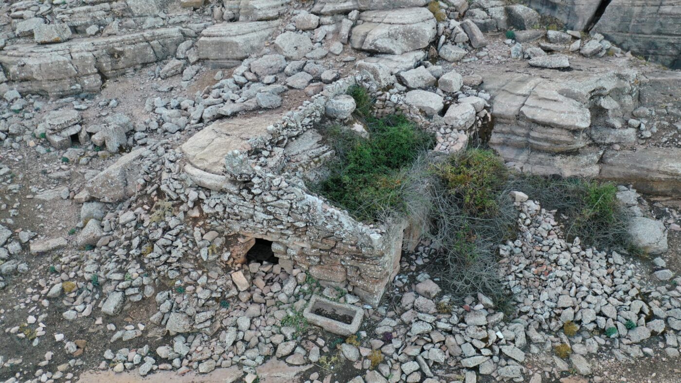 Elementos de piedra seca